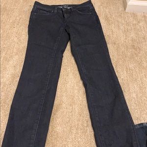 Dark denim loft jeans